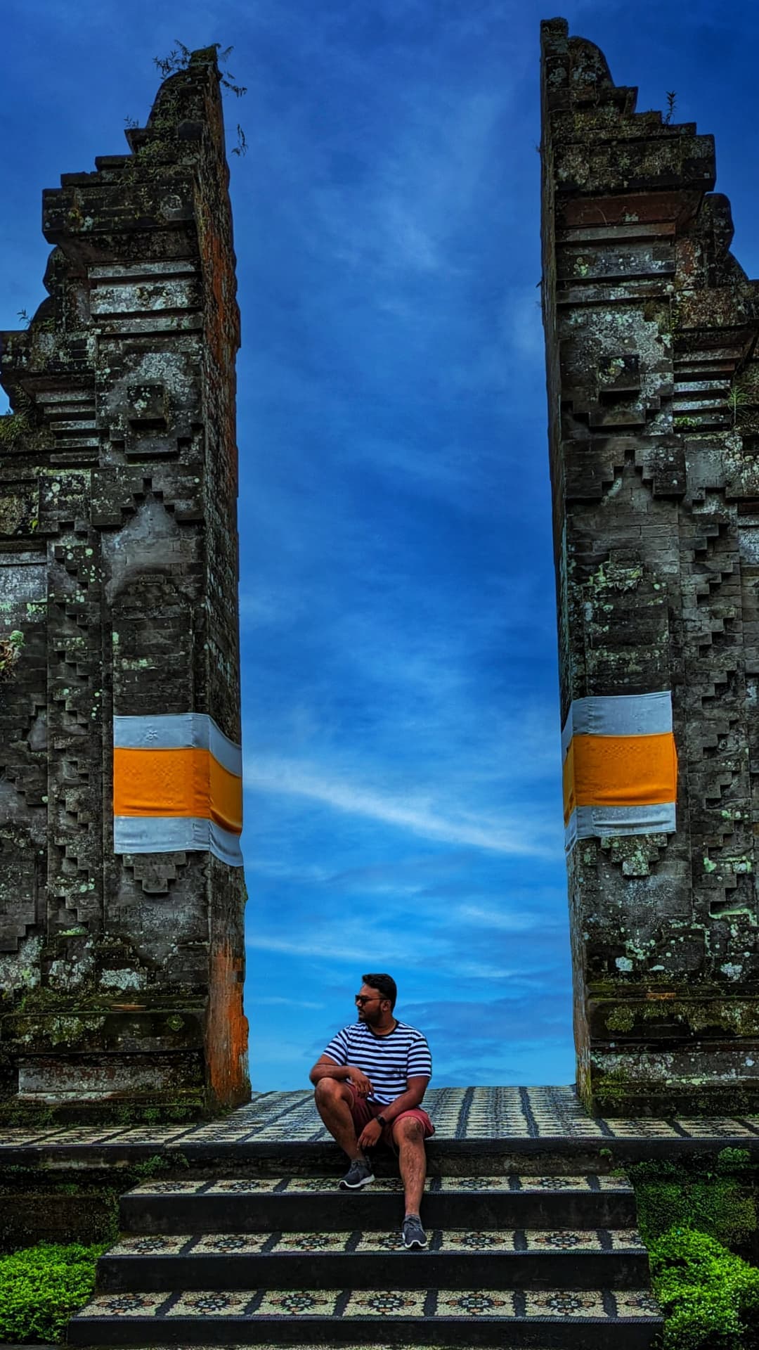 Temple gate, Bali