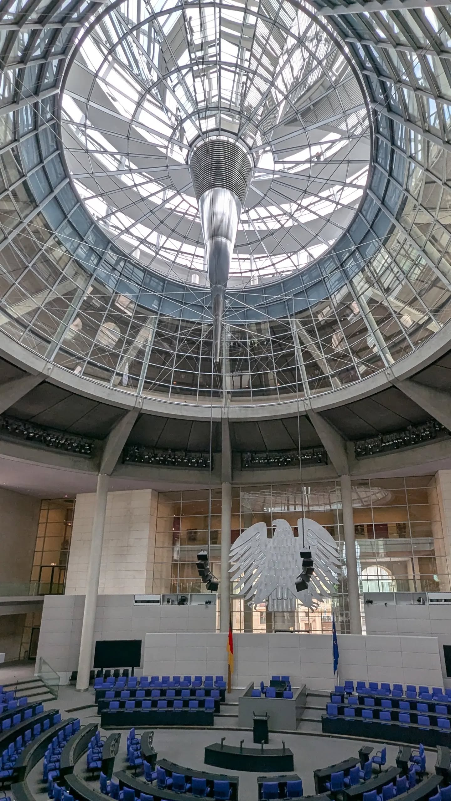 Reichstag dome interior, Berlin