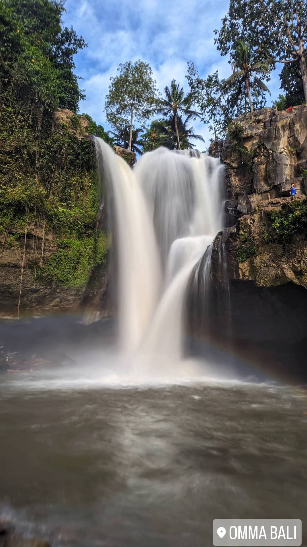 Waterfall long exposure, Bali